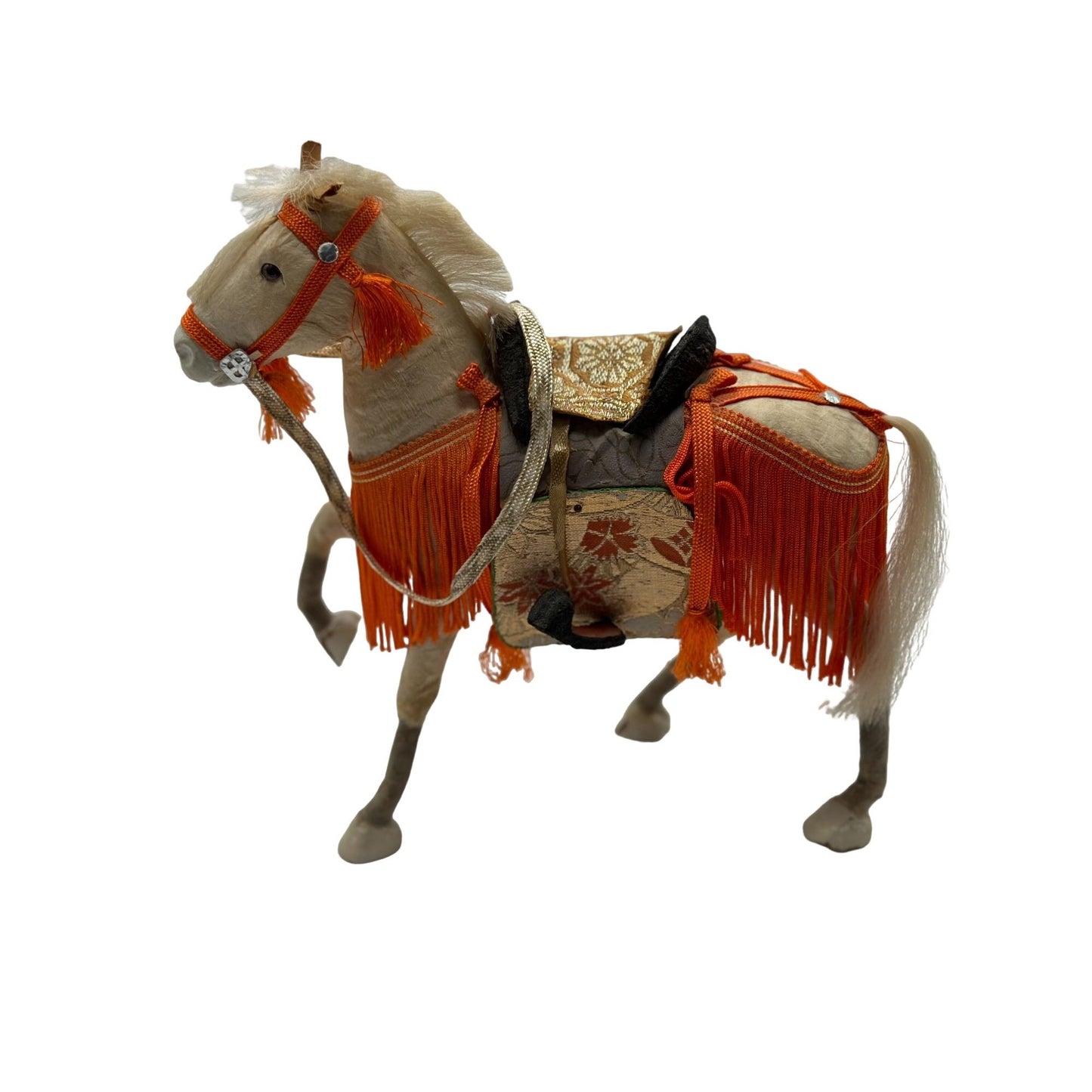 Vintage Antique Japanese Paper Mache Horse  Exquisite Craftsmanship Collectible