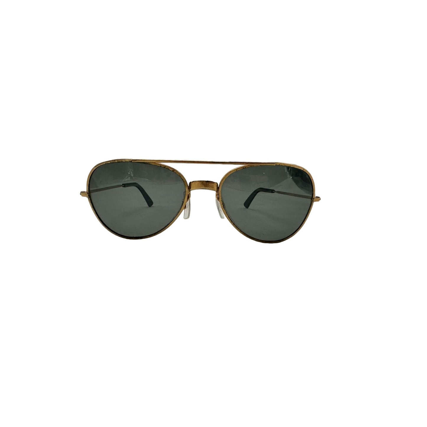 Vintage Cool-Ray Mens Polaroid Gold in Metal Frame Sunglasses Retro Outdoor Classic