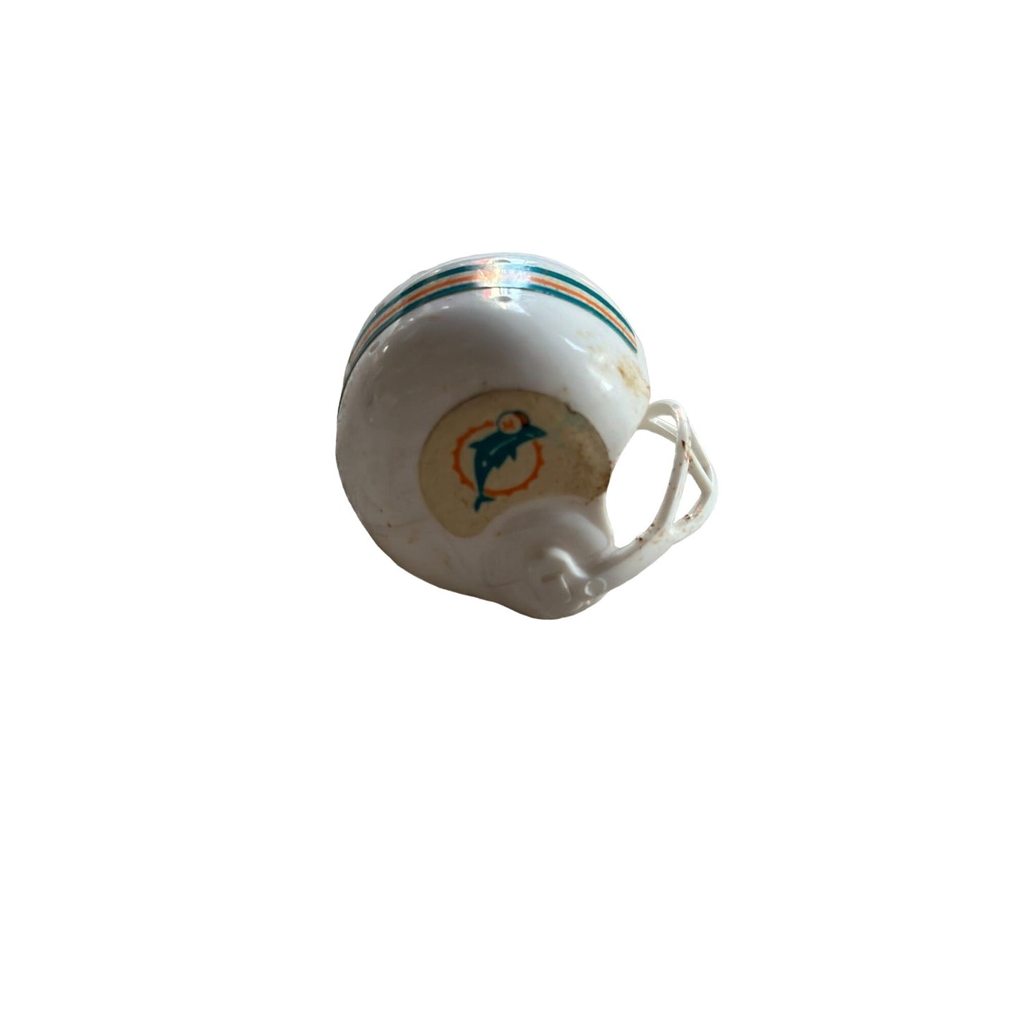 Vintage Miami Dolphins Mini Football Helmet 1970