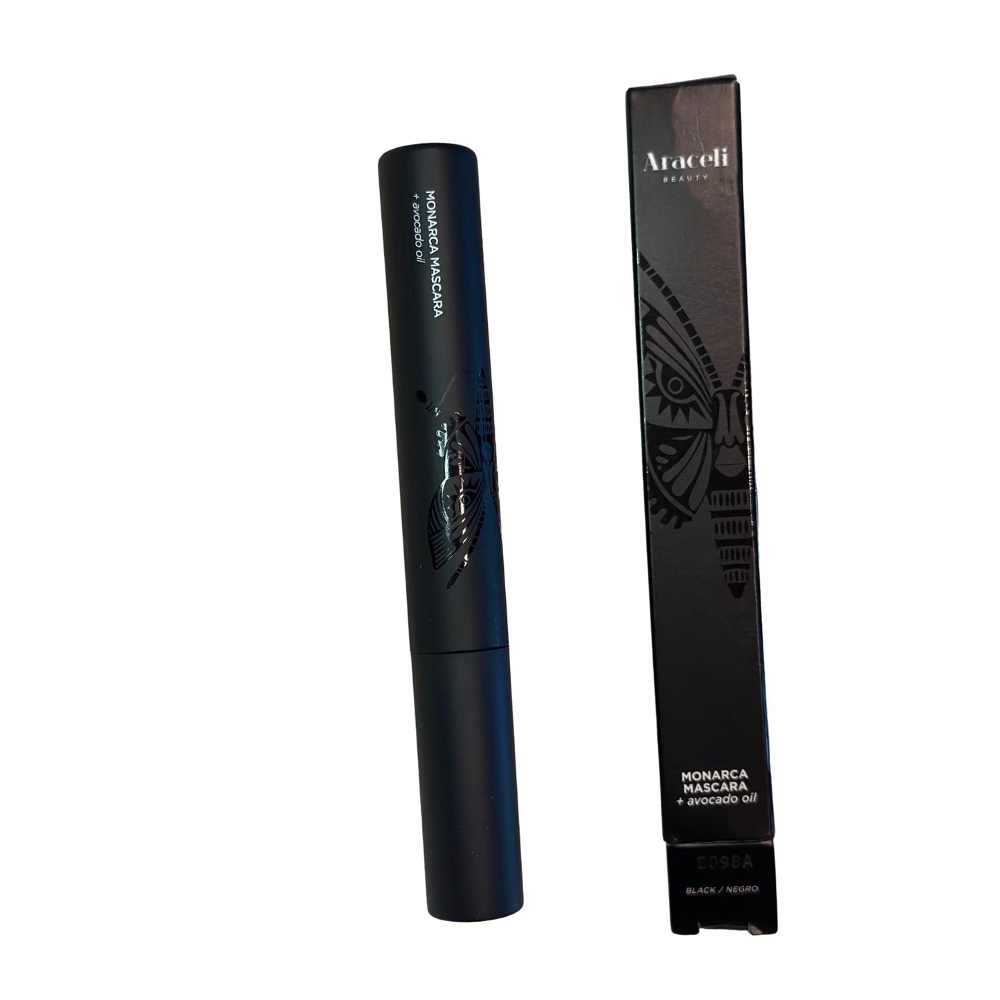 Araceli Beauty Monarca Mascara Avocado Oil in Black/Negro NIB