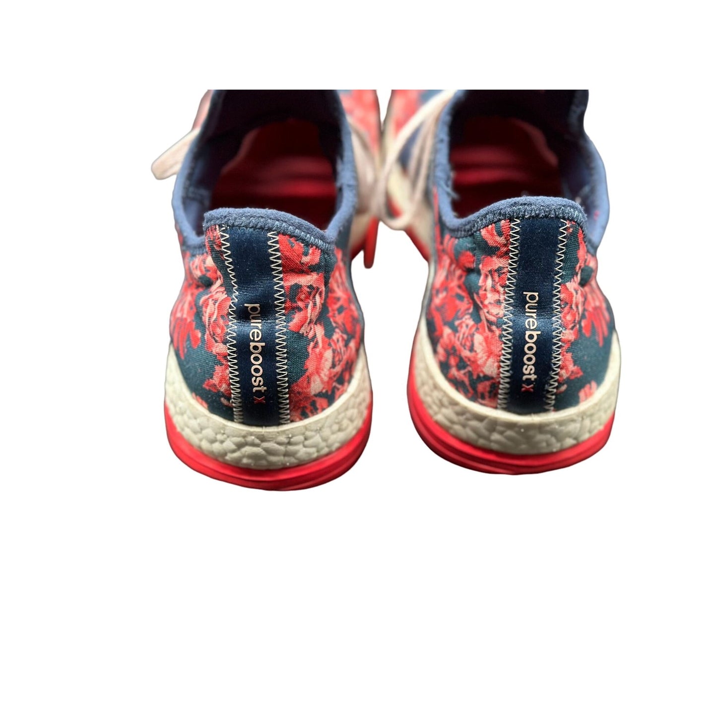 Adidas Womens Pure Boost X Floral Endless Energy Running Sneakers Shoes size 8.5