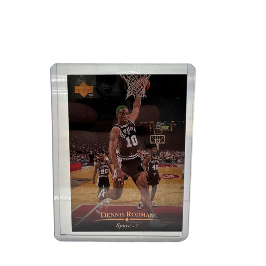 Vintage 1995-96 Upper Deck #40 Dennis Rodman Sports Card Collectible Rare