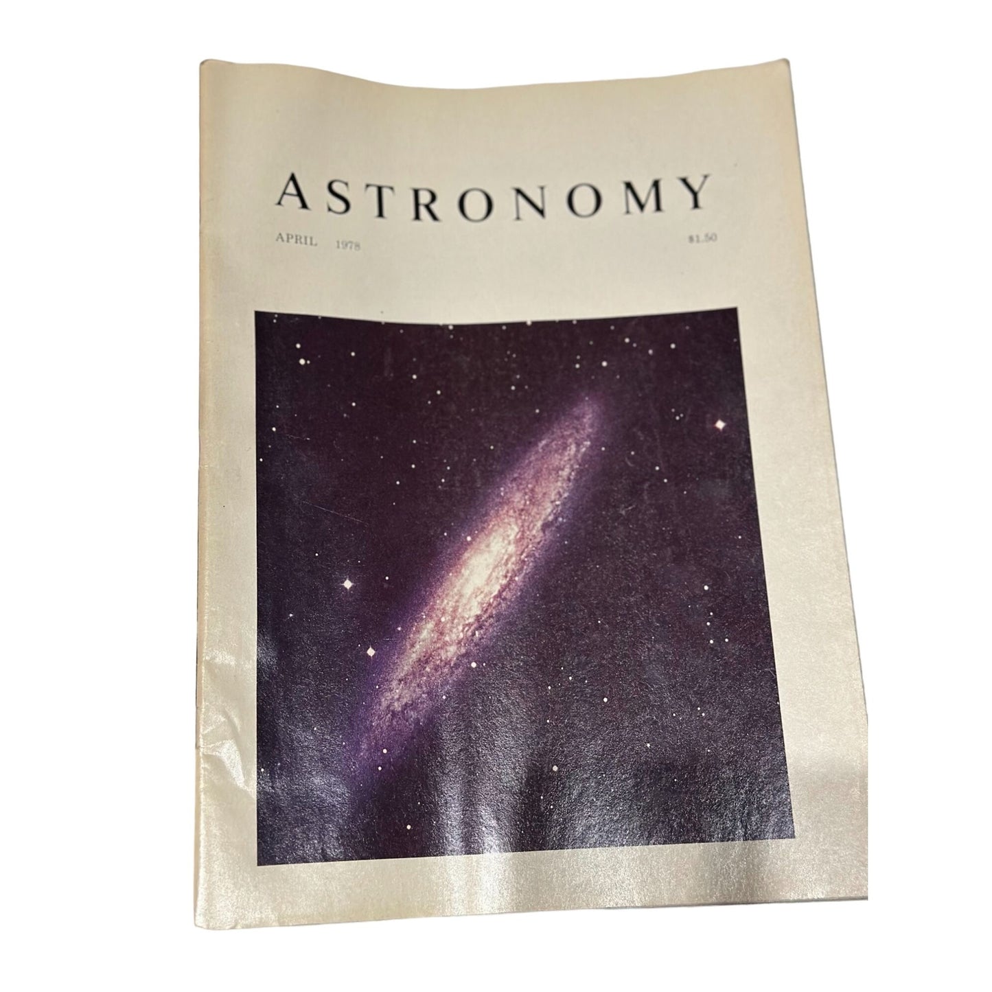 Vintage Astronomy Magazine April 1978 Edition: Explore the Cosmos of the Past