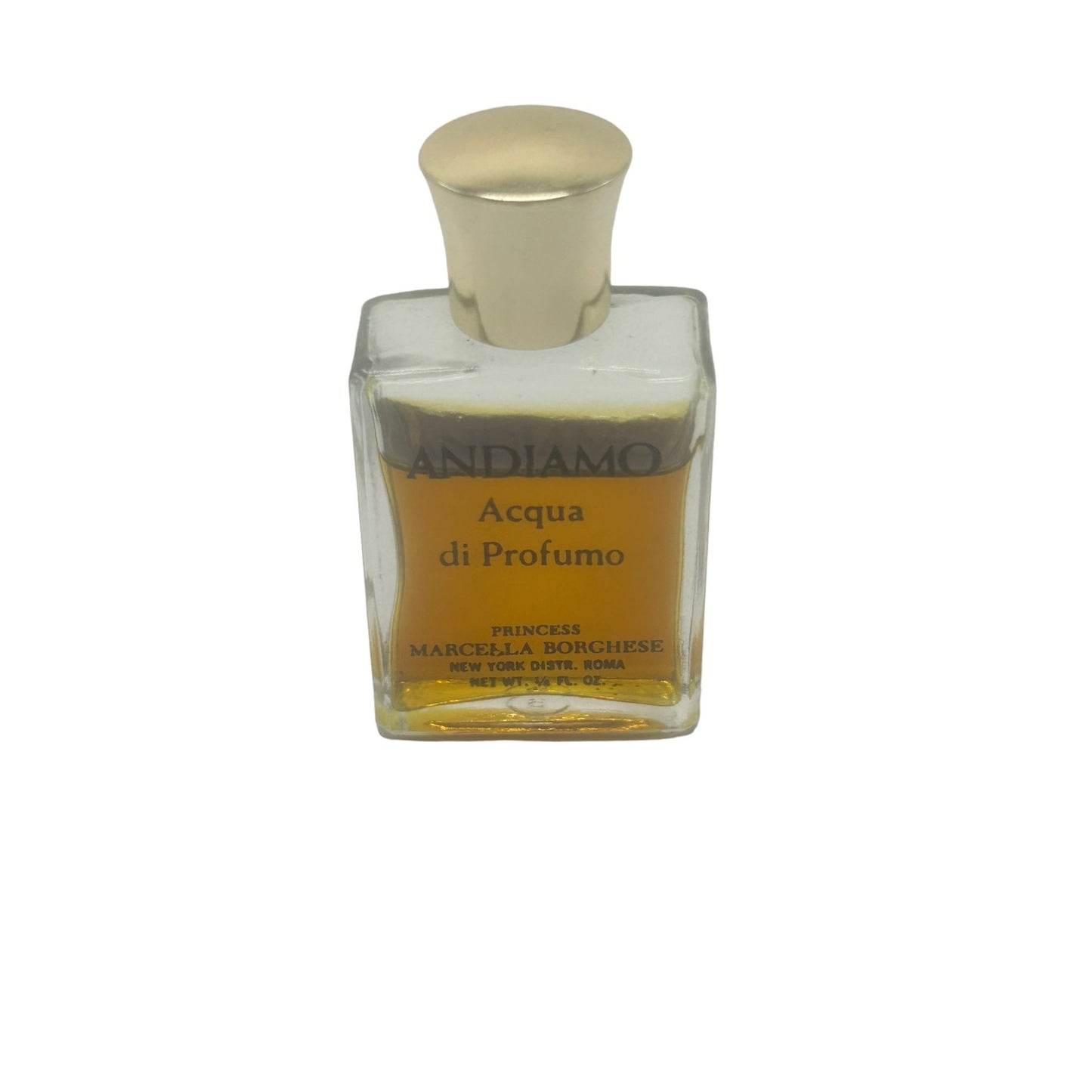 Vintage Andiamo Princess Marcella Borghese Eau de Parfume 1/4 oz Very Rare