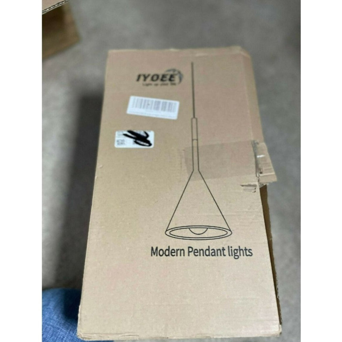 Modern iYoee Mini Pendant Light Stylish Kitchen Island Fixture E26 Base NIB