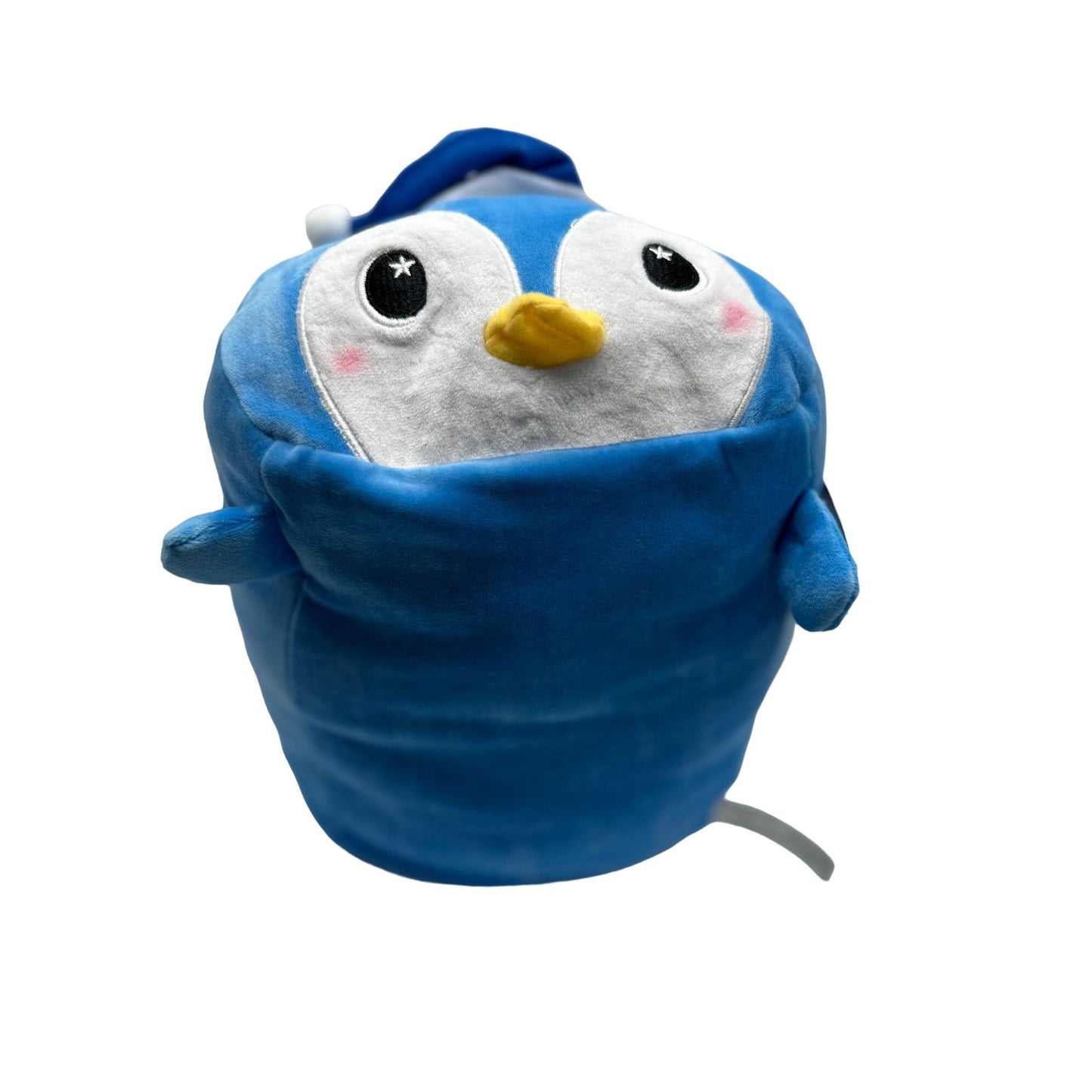 Moosh-Moosh Peckington Penguin Soft Plush Stuffed Animal Plush Pillow Blue