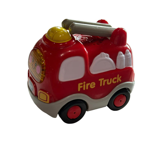 VTech Go Go Smart Wheels Red Fire Truck Toy Talking Light & Sound Works