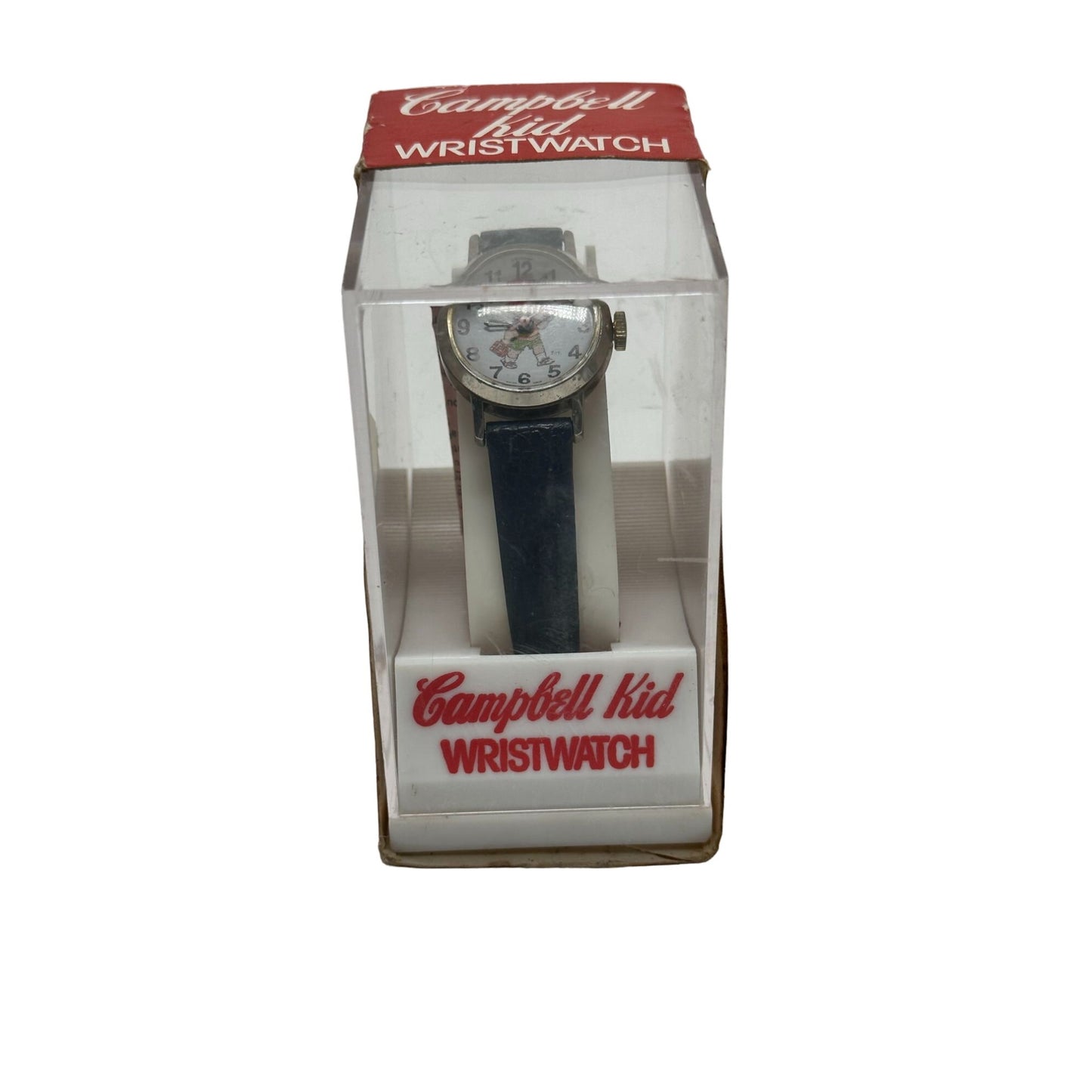 Vintage Campbell Kid Wristwatch Electronically Timed/Anti-Magnetic Rare Find