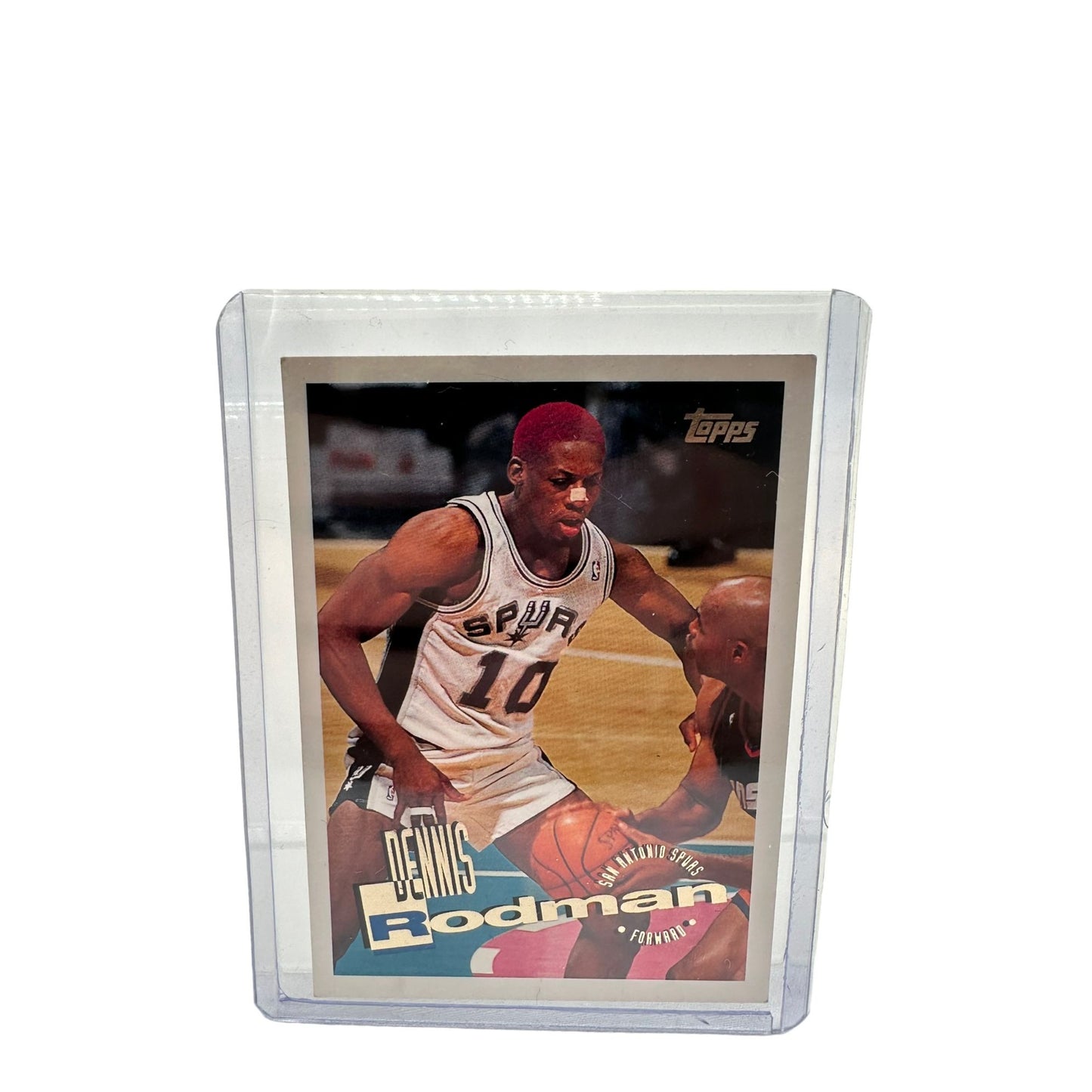 1995-96 Topps #69 Dennis Rodman San Antonio Spurs Basketball Sports Card