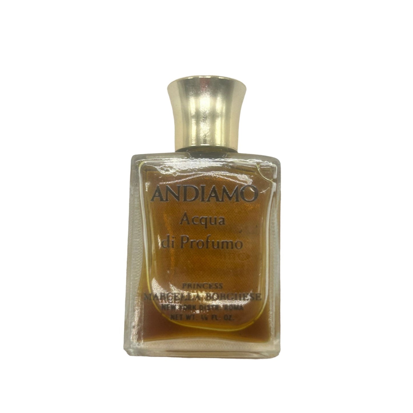 Vintage Andiamo Princess Marcella Borghese Eau de Parfume 1/4 oz Very Rare