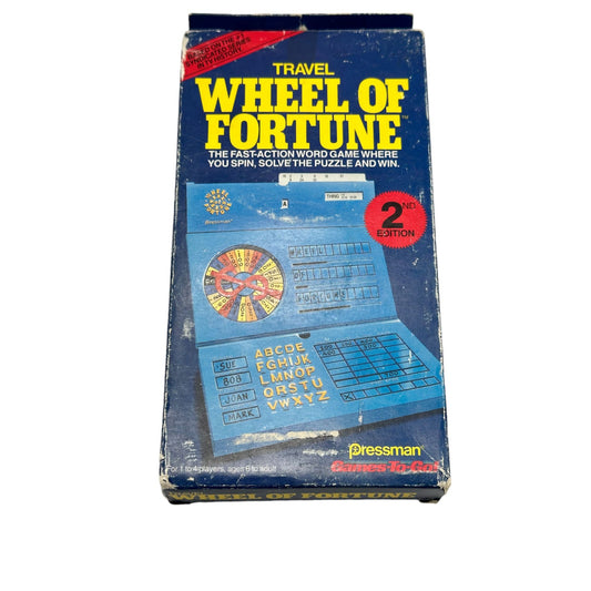 Travel Wheel Of Fortune 2nd Edition By Pressman