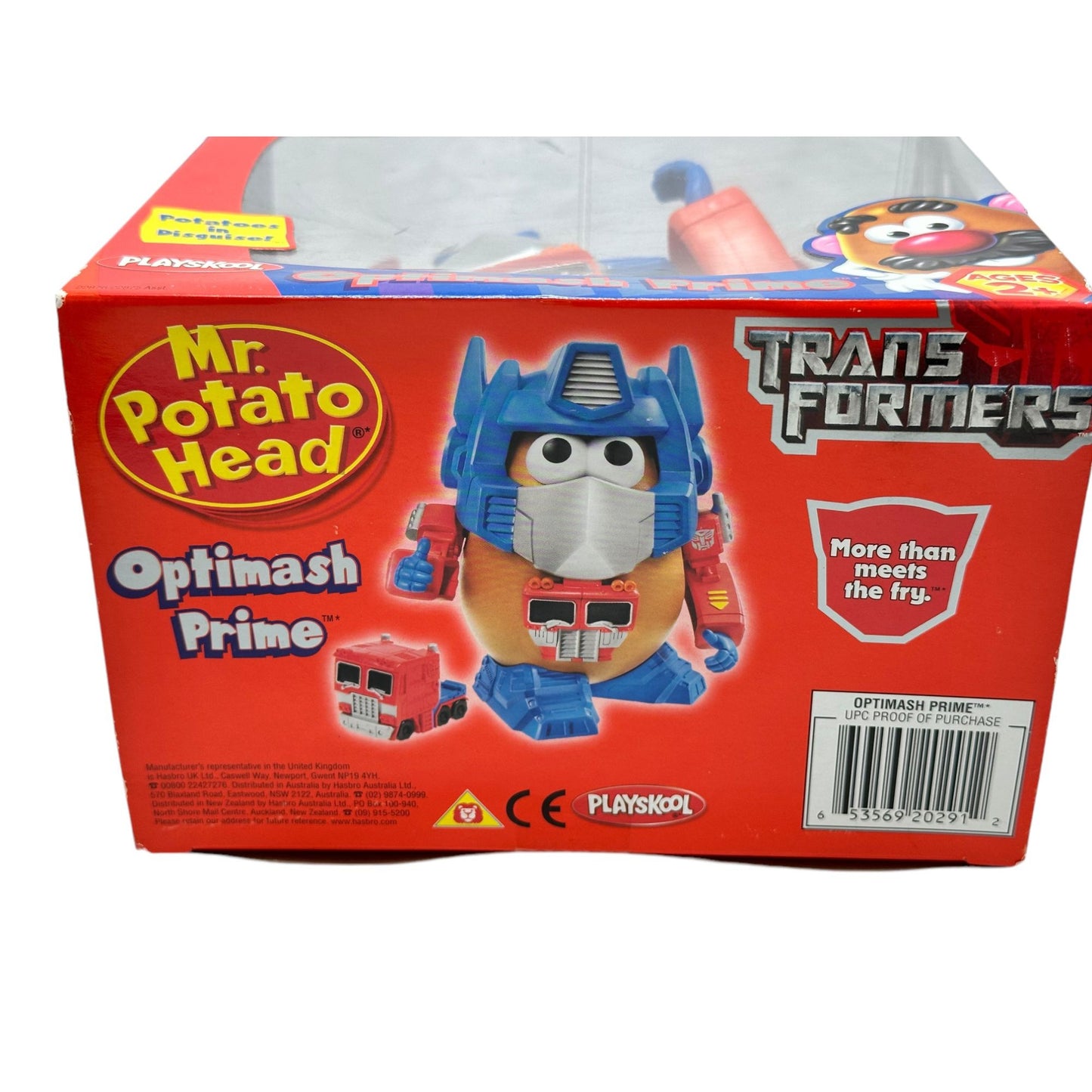 Transformers Mr. Potato Head Optimash Prime Collectible Figure Toy