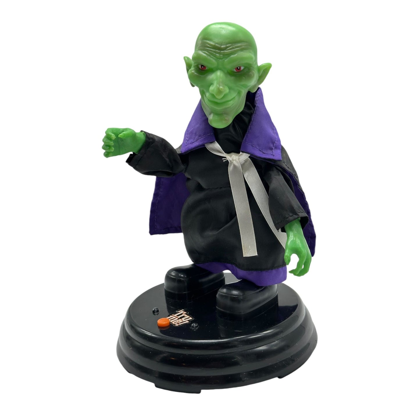 Green Goblin Animated Halloween Decoration 10" Tall Battery Operated