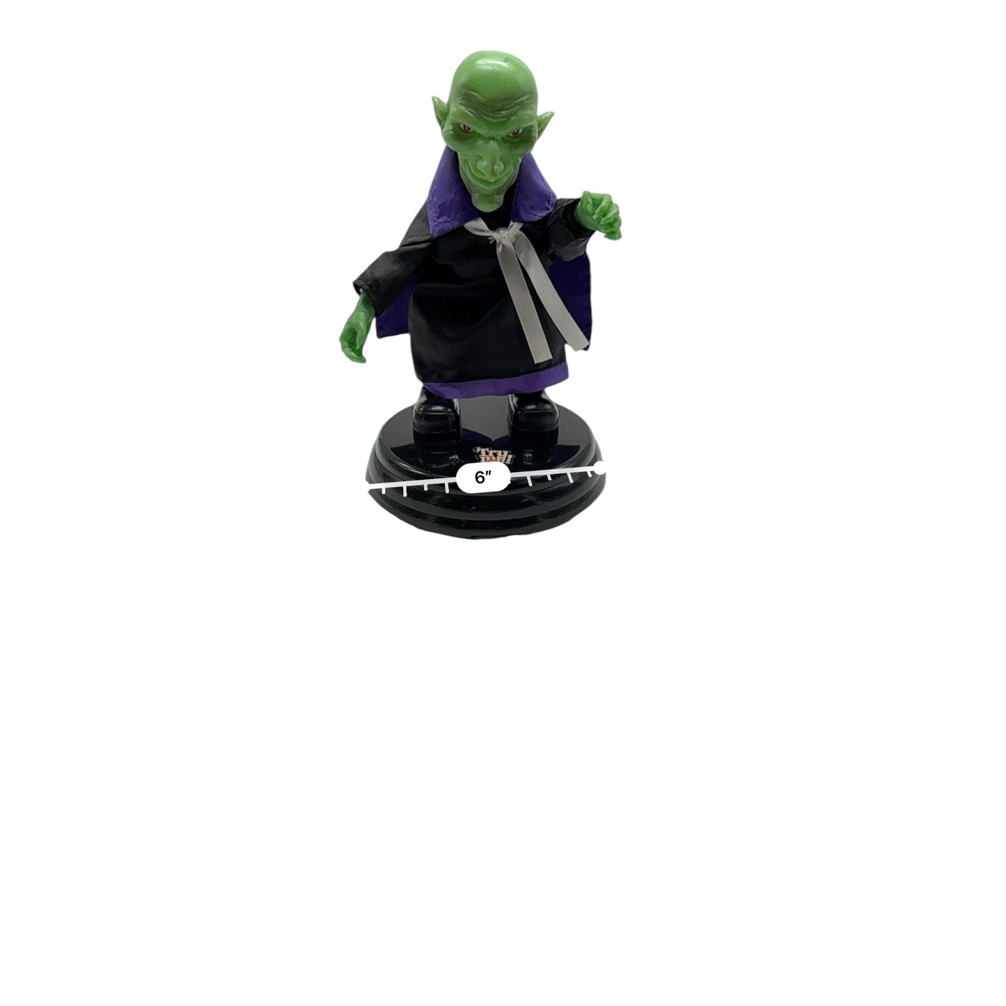 Green Goblin Animated Halloween Decoration 10" Tall Battery Operated